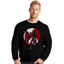 Load image into Gallery viewer, Daily_Deal_Shirts Crewneck Sweater, Unisex / Small / Black Xanatos