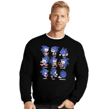 Load image into Gallery viewer, Shirts Crewneck Sweater, Unisex / Small / Black Hedgehog