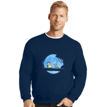 Load image into Gallery viewer, Shirts Crewneck Sweater, Unisex / Small / Navy Hakuna Ohanata