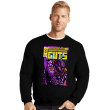Load image into Gallery viewer, Daily_Deal_Shirts Crewneck Sweater, Unisex / Small / Black Guts Comics
