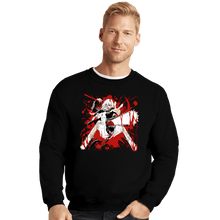 Load image into Gallery viewer, Daily_Deal_Shirts Crewneck Sweater, Unisex / Small / Black Devil Hunters