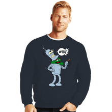 Load image into Gallery viewer, Daily_Deal_Shirts Crewneck Sweater, Unisex / Small / Dark Heather Cybersquatting