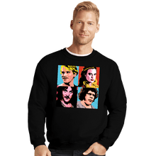 Load image into Gallery viewer, Shirts Crewneck Sweater, Unisex / Small / Black Princess Warhol