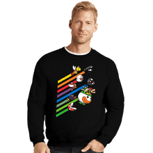 Load image into Gallery viewer, Daily_Deal_Shirts Crewneck Sweater, Unisex / Small / Black Pixel Pests