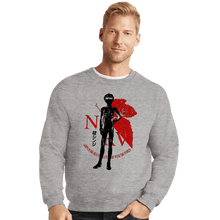 Load image into Gallery viewer, Shirts Crewneck Sweater, Unisex / Small / Sports Grey Crimson Pilot
