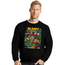 Load image into Gallery viewer, Secret_Shirts Crewneck Sweater, Unisex / Small / Black Beast Blanic
