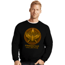Load image into Gallery viewer, Daily_Deal_Shirts Crewneck Sweater, Unisex / Small / Black Freestar Rangers