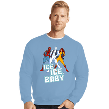 Load image into Gallery viewer, Daily_Deal_Shirts Crewneck Sweater, Unisex / Small / Powder Blue Amazing Friends