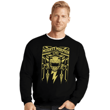 Load image into Gallery viewer, Shirts Crewneck Sweater, Unisex / Small / Black Yellow Ranger