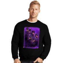 Load image into Gallery viewer, Shirts Crewneck Sweater, Unisex / Small / Black Batmen
