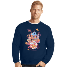 Load image into Gallery viewer, Secret_Shirts Crewneck Sweater, Unisex / Small / Navy Nakamas