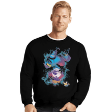 Load image into Gallery viewer, Shirts Crewneck Sweater, Unisex / Small / Black Legend Of The Lamp
