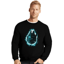 Load image into Gallery viewer, Secret_Shirts Crewneck Sweater, Unisex / Small / Black Hyperdriving