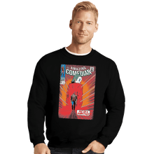 Load image into Gallery viewer, Shirts Crewneck Sweater, Unisex / Small / Black The Amazing Comedian