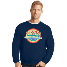 Load image into Gallery viewer, Shirts Crewneck Sweater, Unisex / Small / Navy The Good Shirt