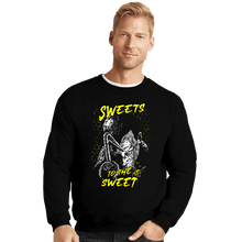 Load image into Gallery viewer, Shirts Crewneck Sweater, Unisex / Small / Black Sweets To The Sweet