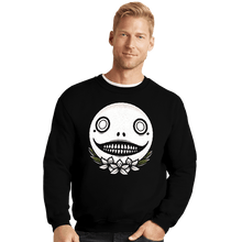 Load image into Gallery viewer, Shirts Crewneck Sweater, Unisex / Small / Black Emil Lunar Tears