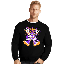 Load image into Gallery viewer, Shirts Crewneck Sweater, Unisex / Small / Black Punk Pumpkin