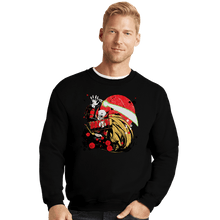 Load image into Gallery viewer, Secret_Shirts Crewneck Sweater, Unisex / Small / Black Samurai Zero