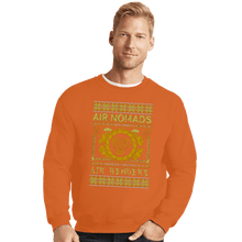 Load image into Gallery viewer, Shirts Crewneck Sweater, Unisex / Small / Red Air Nomads Ugly Sweater