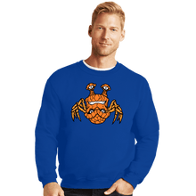Load image into Gallery viewer, Daily_Deal_Shirts Crewneck Sweater, Unisex / Small / Royal Blue Thingthingthing