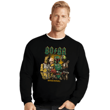 Load image into Gallery viewer, Daily_Deal_Shirts Crewneck Sweater, Unisex / Small / Black Hunters From Hell