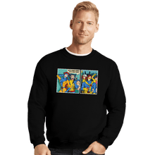 Load image into Gallery viewer, Shirts Crewneck Sweater, Unisex / Small / Black Scotty Doesn't Know