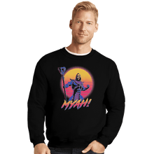 Load image into Gallery viewer, Shirts Crewneck Sweater, Unisex / Small / Black Myah!