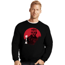 Load image into Gallery viewer, Daily_Deal_Shirts Crewneck Sweater, Unisex / Small / Black Red Sun Maul