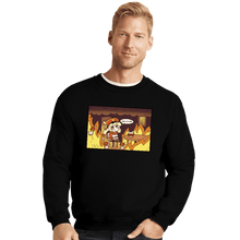 Load image into Gallery viewer, Secret_Shirts Crewneck Sweater, Unisex / Small / Black Bomb Is Fine