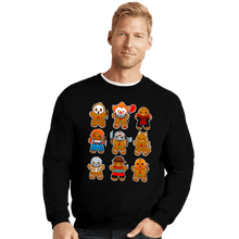 Load image into Gallery viewer, Daily_Deal_Shirts Crewneck Sweater, Unisex / Small / Black Ginger Horror