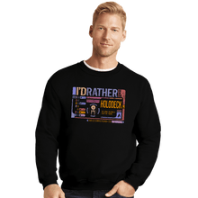Load image into Gallery viewer, Shirts Crewneck Sweater, Unisex / Small / Black Holodeck Reunion
