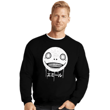 Load image into Gallery viewer, Shirts Crewneck Sweater, Unisex / Small / Black Emil