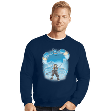 Load image into Gallery viewer, Shirts Crewneck Sweater, Unisex / Small / Navy Magical Invocation