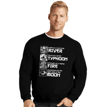Load image into Gallery viewer, Daily_Deal_Shirts Crewneck Sweater, Unisex / Small / Black Be A Man