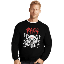 Load image into Gallery viewer, Shirts Crewneck Sweater, Unisex / Small / Black Rage Mood