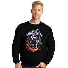 Load image into Gallery viewer, Shirts Crewneck Sweater, Unisex / Small / Black Frieza Crest
