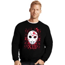Load image into Gallery viewer, Secret_Shirts Crewneck Sweater, Unisex / Small / Black XIII