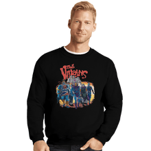 Load image into Gallery viewer, Shirts Crewneck Sweater, Unisex / Small / Black The Villains
