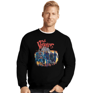 Shirts Crewneck Sweater, Unisex / Small / Black The Villains