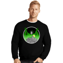 Load image into Gallery viewer, Daily_Deal_Shirts Crewneck Sweater, Unisex / Small / Black A Return To Bruno's Lot