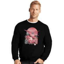 Load image into Gallery viewer, Shirts Crewneck Sweater, Unisex / Small / Black Pink Ranger Ukiyoe