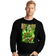 Load image into Gallery viewer, Daily_Deal_Shirts Crewneck Sweater, Unisex / Small / Black Cruel Bones
