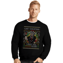Load image into Gallery viewer, Daily_Deal_Shirts Crewneck Sweater, Unisex / Small / Black Ugly Sweater Of Doom