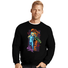 Load image into Gallery viewer, Shirts Crewneck Sweater, Unisex / Small / Black Samus Jojo