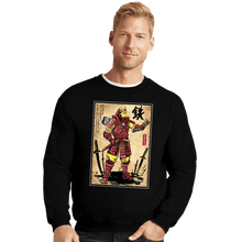 Load image into Gallery viewer, Daily_Deal_Shirts Crewneck Sweater, Unisex / Small / Black Iron Samurai