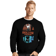 Load image into Gallery viewer, Shirts Crewneck Sweater, Unisex / Small / Black Hollow Things
