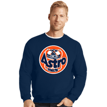 Load image into Gallery viewer, Secret_Shirts Crewneck Sweater, Unisex / Small / Navy Astromechs