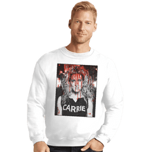 Load image into Gallery viewer, Shirts Crewneck Sweater, Unisex / Small / White Carrie