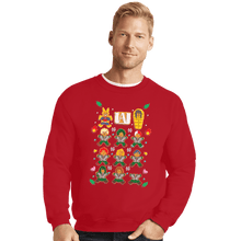 Load image into Gallery viewer, Shirts Crewneck Sweater, Unisex / Small / Red Fresh Baked Heroes